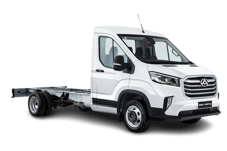 Maxus Deliver 9 Mwb Diesel Rwd 2.0 D20 150 DRW Chassis Cab